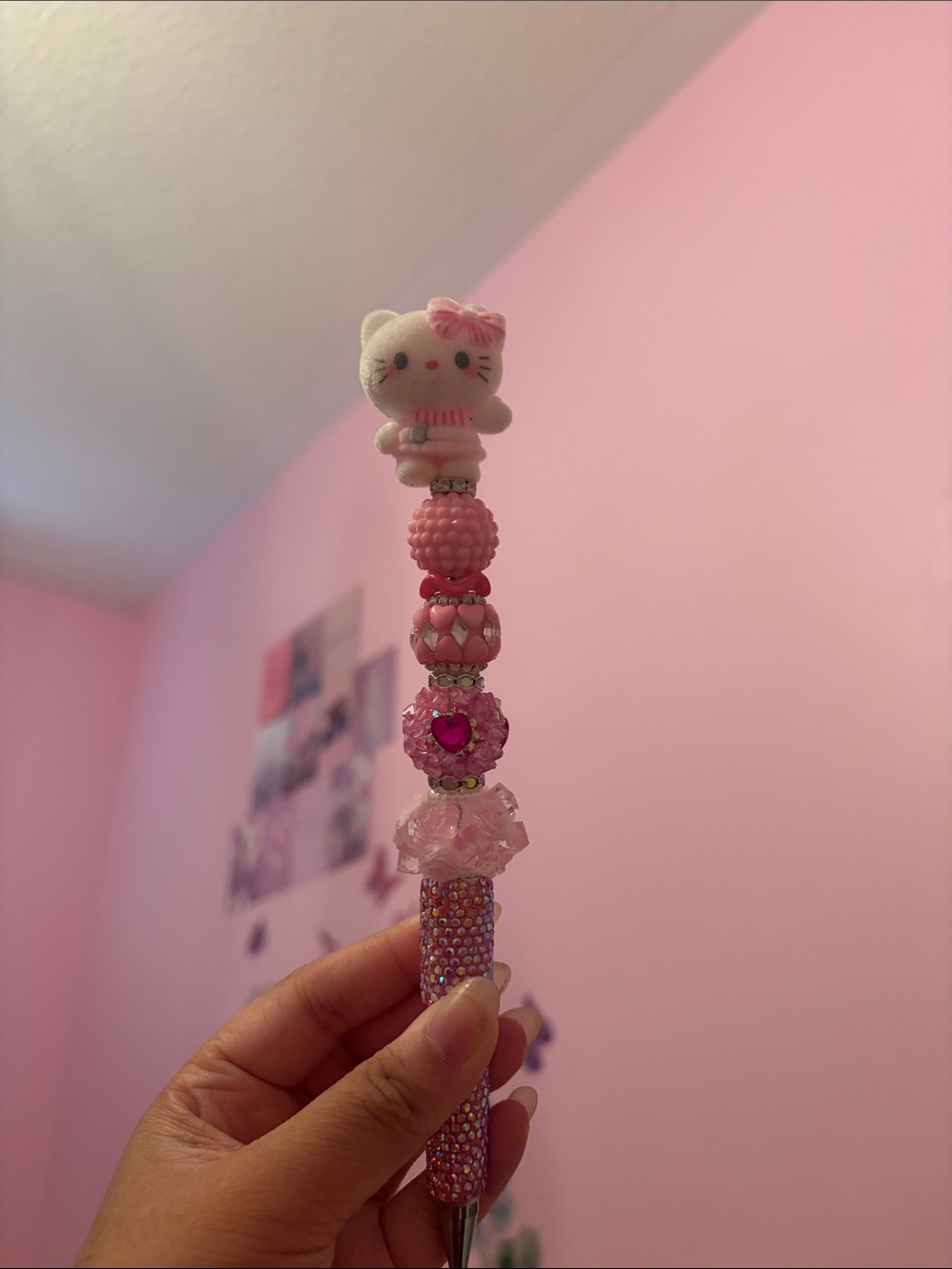 Hello Kitty Beaded Pen